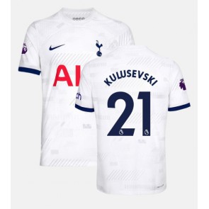 Tottenham Hotspur Dejan Kulusevski #21 Hjemmebanetrøje 2023-24 Kort ærmer